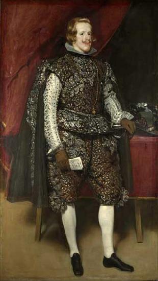 Diego Velazquez Diego Velasquez, Philip IV in Brown and Silver oil painting image
